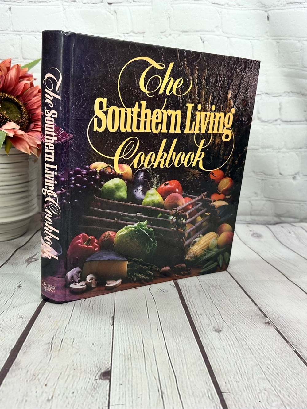 vtg 1987 The Southern Living Cookbook Hardcover traditional first printing